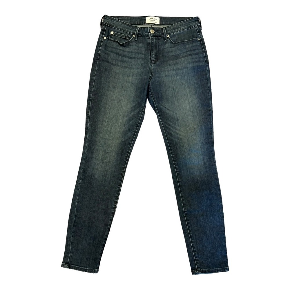 Denizen From Levi's Mid Rise Skinny Jeans Womens 30X28 Blue Faded Wash